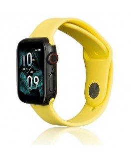 Beline pasek Apple Watch Silicone 42|44|45|49mm żółty |yellow
