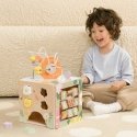 CLASSIC WORLD Wooden Sensory Educational Cube 5in1 CLASSIC WORLD Wooden Sensory Educational Cube 5in1
