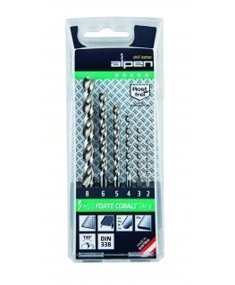 Grąžtas Maykestag Alpen Kassette HSS Cobalt Forte TM 6