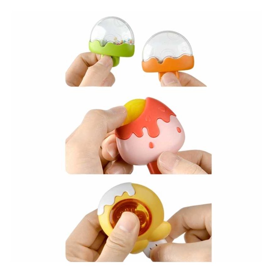 WOOPIE BABY Spinner Zabawka Sensoryczna Pszczoła Kurczak Królik Wymienne 3 pcs. – 4