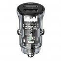 USAMS Ład. sam. C31 3A 2xUSB-A Fast Charge czarny|black CC162CC0