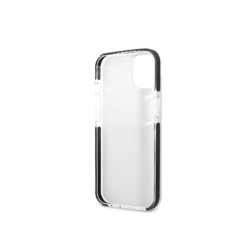 Karl Lagerfeld KLHCP13STPEKCW iPhone 13 mini 5,4" kietas dėklas, baltas Karl&Choupette – 5