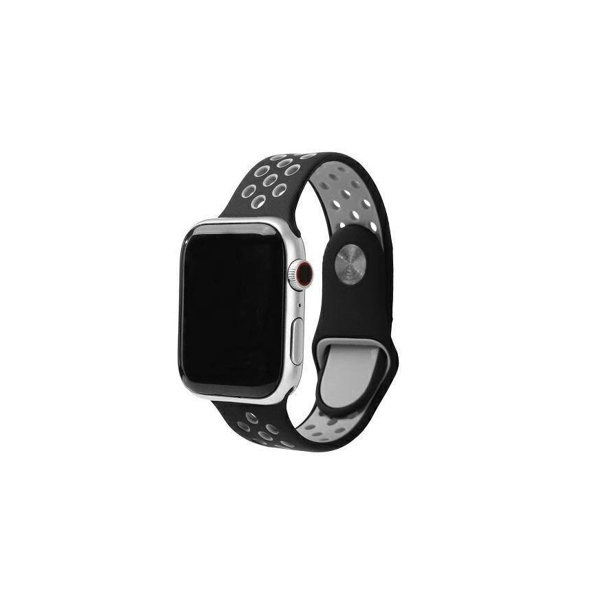 Beline pasek Apple Watch Sport Silicone 38|40|41mm czarno-szary