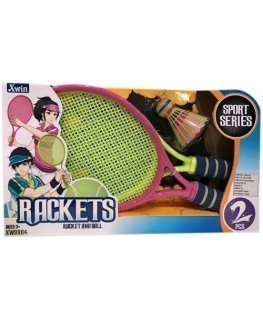 Mega Creative Rackets + Shuttlecock (9904B)