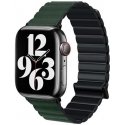 Beline pasek Apple Watch Magnetic Pro 42|44|45|49mm czarno|zielo Beline pasek Apple Watch Magnetic Pro 42|44|45|49mm czarno|zielo