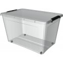 SIMPLESTORE STORAGE BOX WITH ROLLS IN BOX 58X39X42CM 80L (1742) SIMPLESTORE STORAGE BOX WITH ROLLS IN BOX 58X39X42CM 80L (1742)