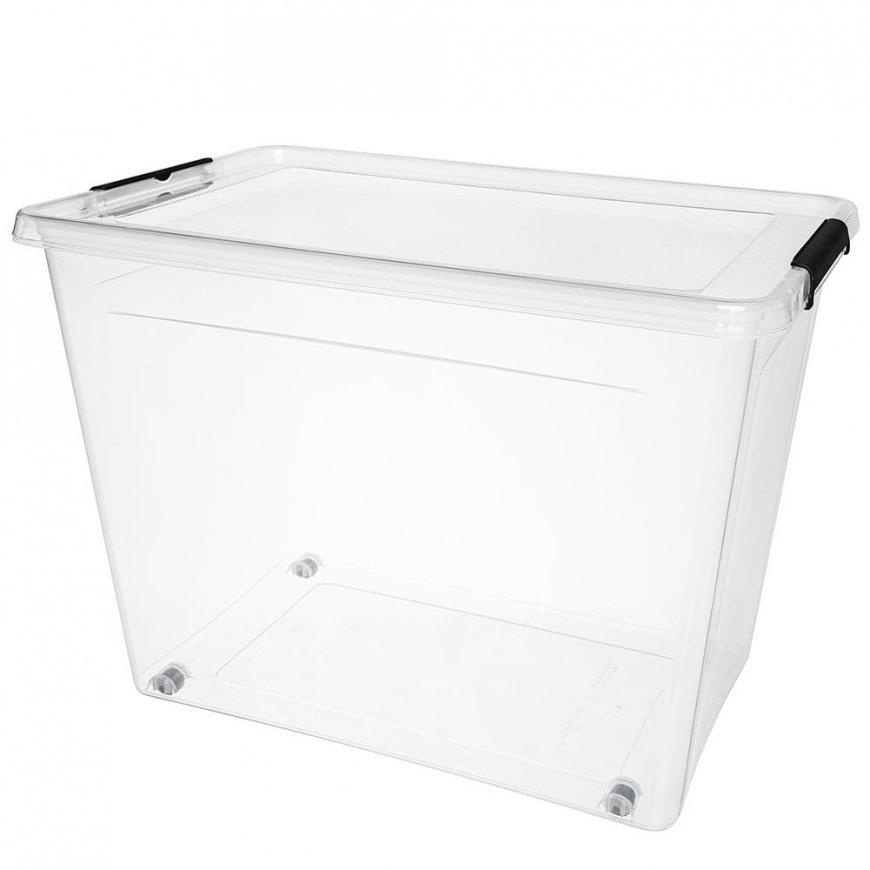 SIMPLESTORE STORAGE BOX WITH ROLLS IN BOX 58X39X42CM 80L (1742) – 2