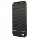 Etui BMW BMBKP14L22RVSK iPhone 14 Pro 6,1" czarny|black bookcase Etui BMW BMBKP14L22RVSK iPhone 14 Pro 6,1" czarny|black bookcase