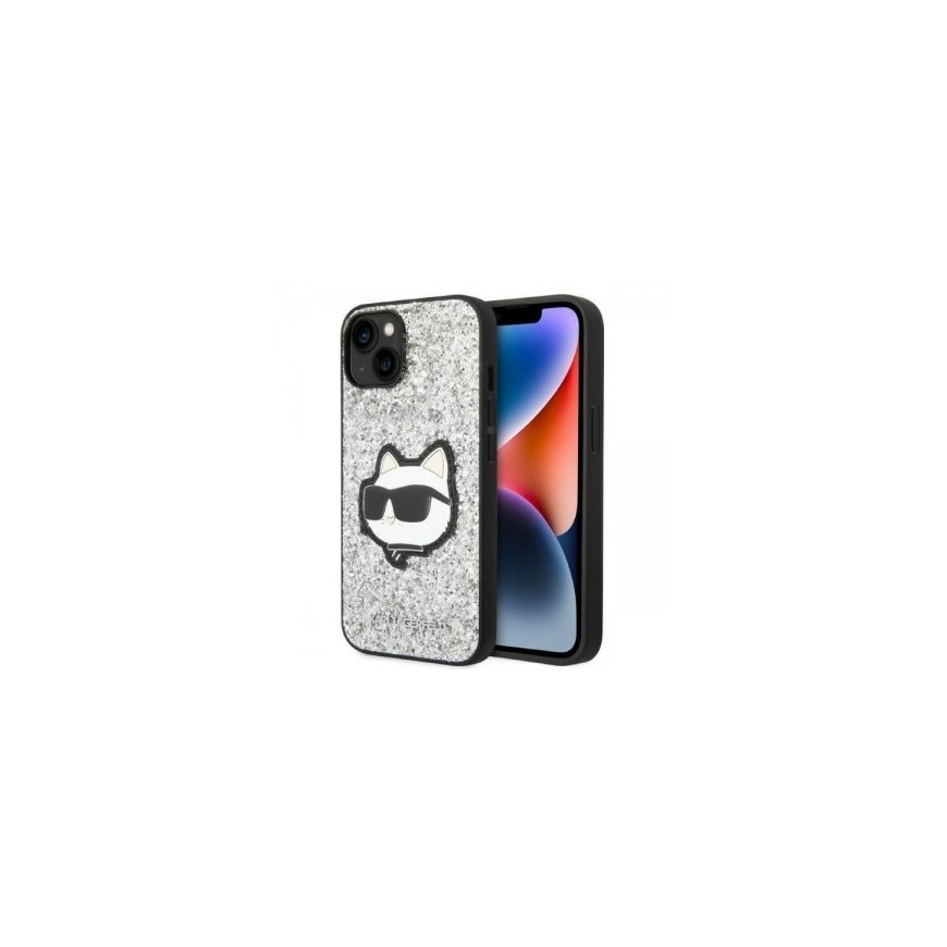 Karl Lagerfeld KLHCP14SG2CPS iPhone 14 6,1" srebrny|silver hardc