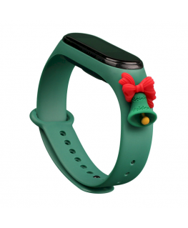 Fusion Xmas Bell for Xiaomi Mi Band 5 | Mi Band 6 green