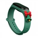Fusion Xmas Bell for Xiaomi Mi Band 5 | Mi Band 6 green Fusion Xmas Bell for Xiaomi Mi Band 5 | Mi Band 6 green