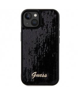 Guess GUHCP14SPSFDGSK iPhone 14 | 15 | 13 6.1" czarny|black hard