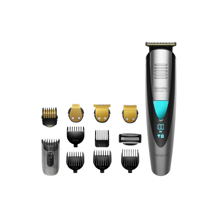 Cecotec Bamba PrecisionCare Melns, Sudrabs, Tirkīzs