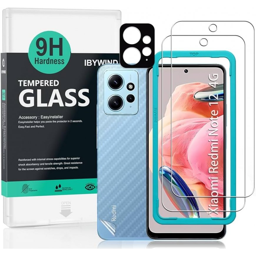 OBAL:ME 2.5D Glass Screen Protector for Xiaomi Redmi Note 12 4G|