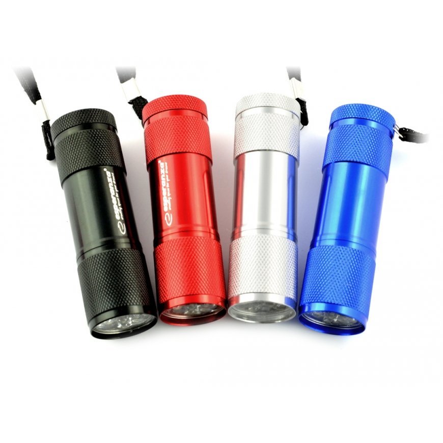 Esperanza EOT004M flashlight 1W 9 LED mix color – 2