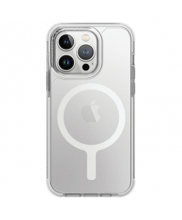 Uniq Combat iPhone 15 Pro Max 6.7" Case Magclick Rechargeable White/Matte White