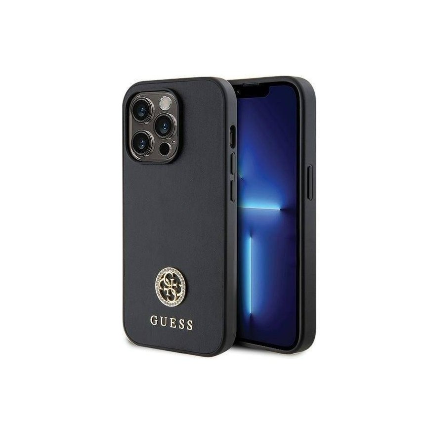 Guess GUHCP13LPS4DGPK iPhone 13 Pro 6.1" czarny|black hardcase S