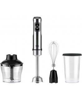 Teesa TSA3507 blenderis 0,6 L 1200 W Melns, Sudrabs