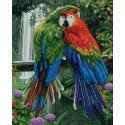 Beldizart Diamond painting with frame "At the waterfall" 40*50 cm DP003 Beldizart Diamond painting with frame "At the waterfall" 40*50 cm DP003