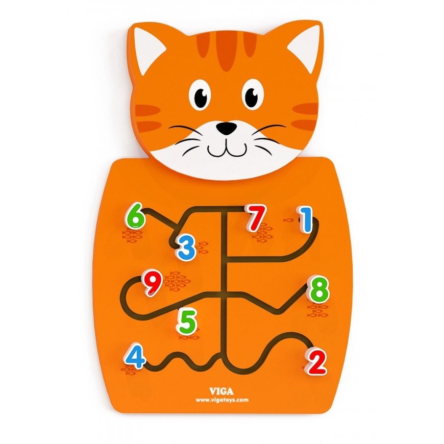 Viga Educational game wall "Cat" – 2