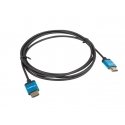 Lanberg CA-HDMI-22CU-0018-BK HDMI kabelis 1,8 m HDMI Type A (Standard) Melns, Zils