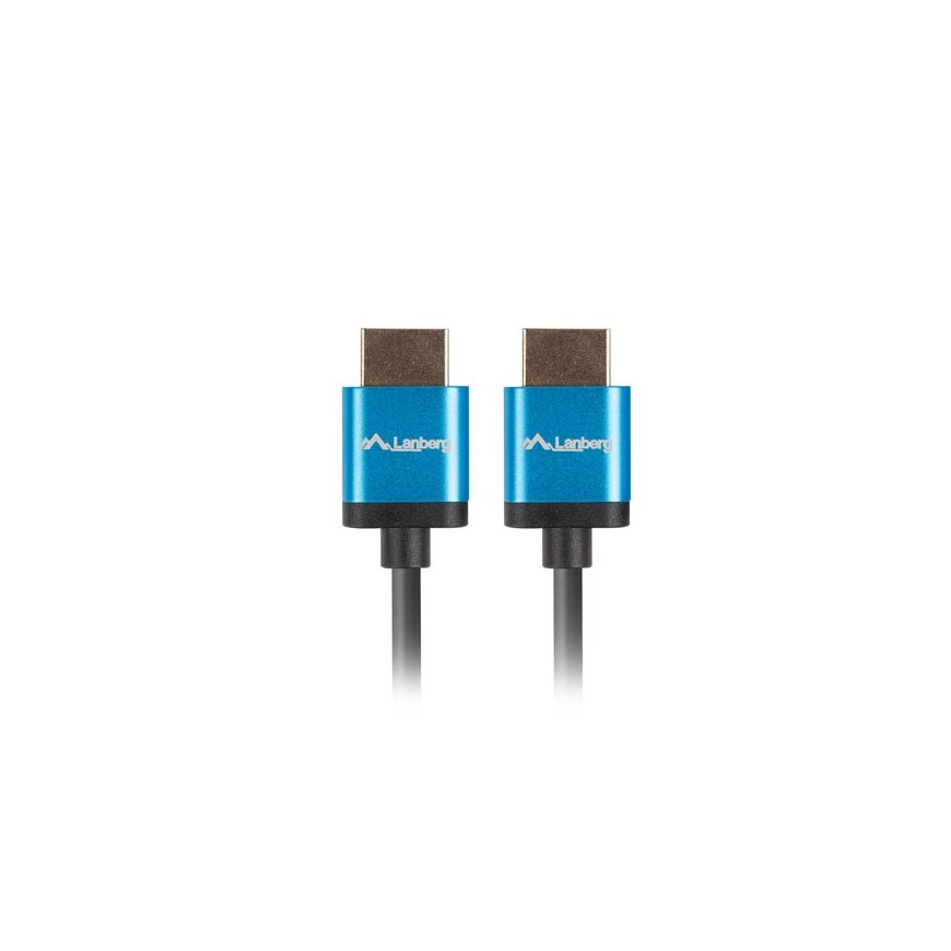 Lanberg CA-HDMI-22CU-0018-BK HDMI кабель 1,8 m HDMI Тип A (Стандарт) Черный, Синий – 3