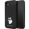 Karl Lagerfeld KLHCN61SMHCNPK iPhone 11 | Xr 6.1" czarny|black h Karl Lagerfeld KLHCN61SMHCNPK iPhone 11 | Xr 6.1" czarny|black h