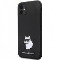 Karl Lagerfeld KLHCN61SMHCNPK iPhone 11 | Xr 6.1" czarny|black h Karl Lagerfeld KLHCN61SMHCNPK iPhone 11 | Xr 6.1" czarny|black h