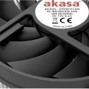 Akasa AK-CC6308EP01 Low Profile CPU-Kuehler - 92mm Chipset Aizmugures plāksne 9,6 cm Alumīnijs, Meln Akasa AK-CC6308EP01 Low Profile CPU-Kuehler - 92mm Chipset Aizmugures plāksne 9,6 cm Alumīnijs, Meln