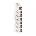 LogiLink LPS250 power extension 1.5 m 6 AC outlet(s) Indoor White LogiLink LPS250 power extension 1.5 m 6 AC outlet(s) Indoor White