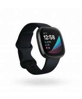 Fitbit Sense 4,01 cm (1.58") AMOLED 40 mm Digitaalinen Kosketusnäyttö Grafiitti Wi-Fi GPS (satelliitti)