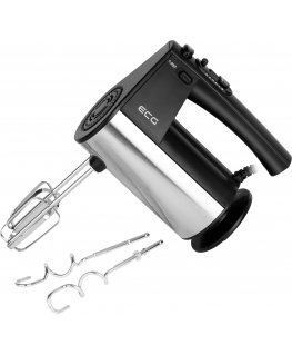 ECG Hand mixer RS 5011 Rankinis plaktuvas 500 W Juoda, Nerūdijančiojo plieno
