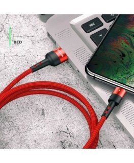 USAMS Kabel pleciony U26 microUSB 1m 1szt. for set 2A Fast Charg