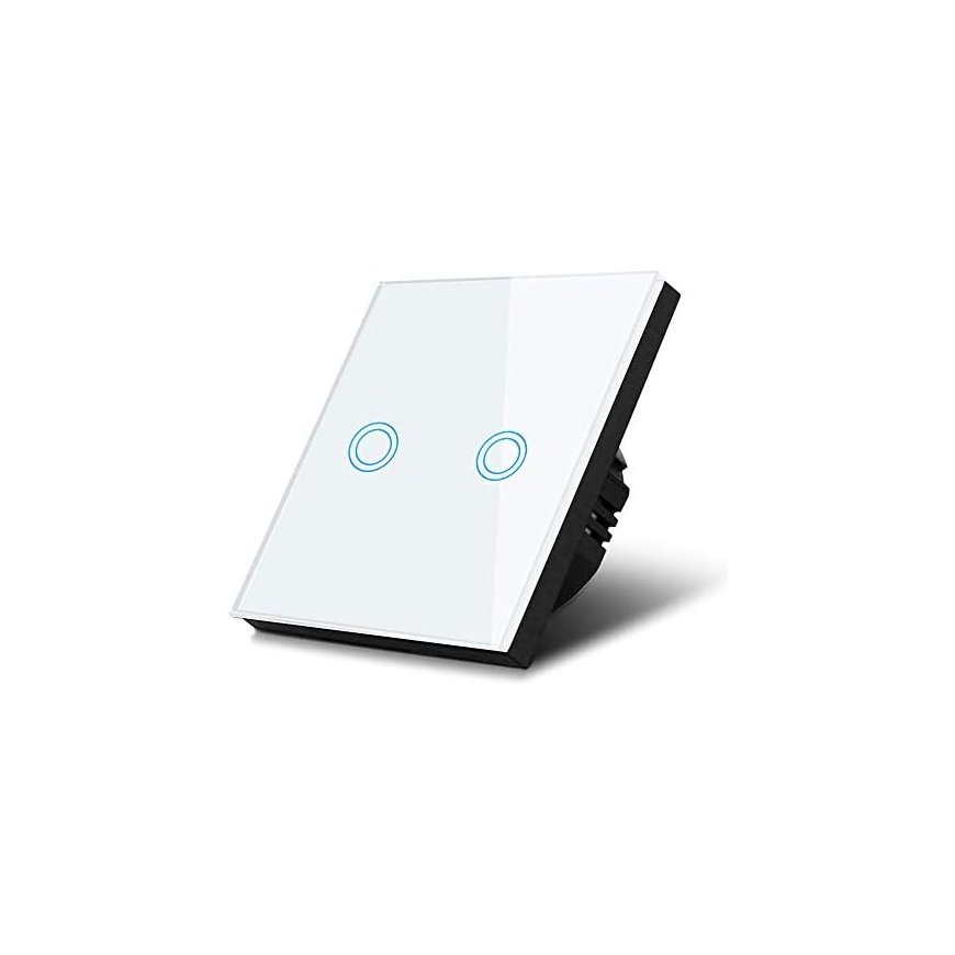 Glass Touch Light Switch Maclean MCE704W