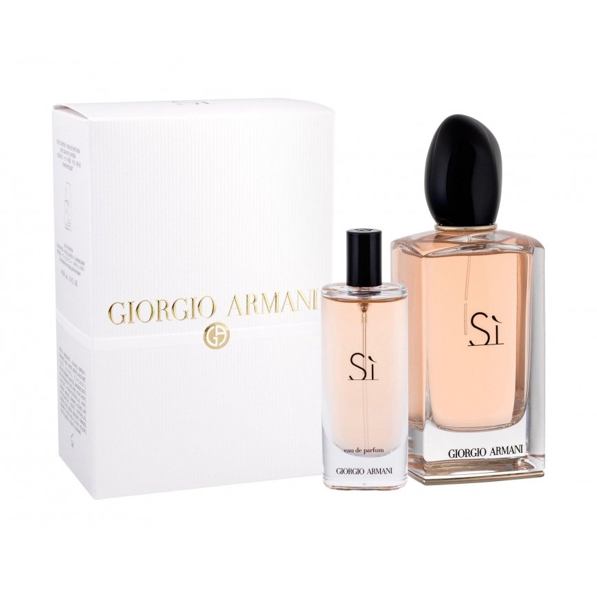 Giorgio Armani Si set for women (perfume EDP, 100 ml + EDP, 15 ml) – 3