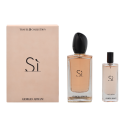 Giorgio Armani Si rinkinys moterims (kvepalai EDP, 100 ml + EDP, 15 ml) Giorgio Armani Si rinkinys moterims (kvepalai EDP, 100 ml + EDP, 15 ml)