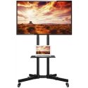 Techly ICA-TR16T kyltin näyttökiinnike 177,8 cm (70") Musta Techly ICA-TR16T kyltin näyttökiinnike 177,8 cm (70") Musta