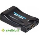 Fusion video signal converter SCART to HDMI Signal (+Audio) Blac Fusion video signal converter SCART to HDMI Signal (+Audio) Blac