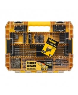 DeWALT DT70763-QZ puuritera Puuriotsikute komplekt 85 tk
