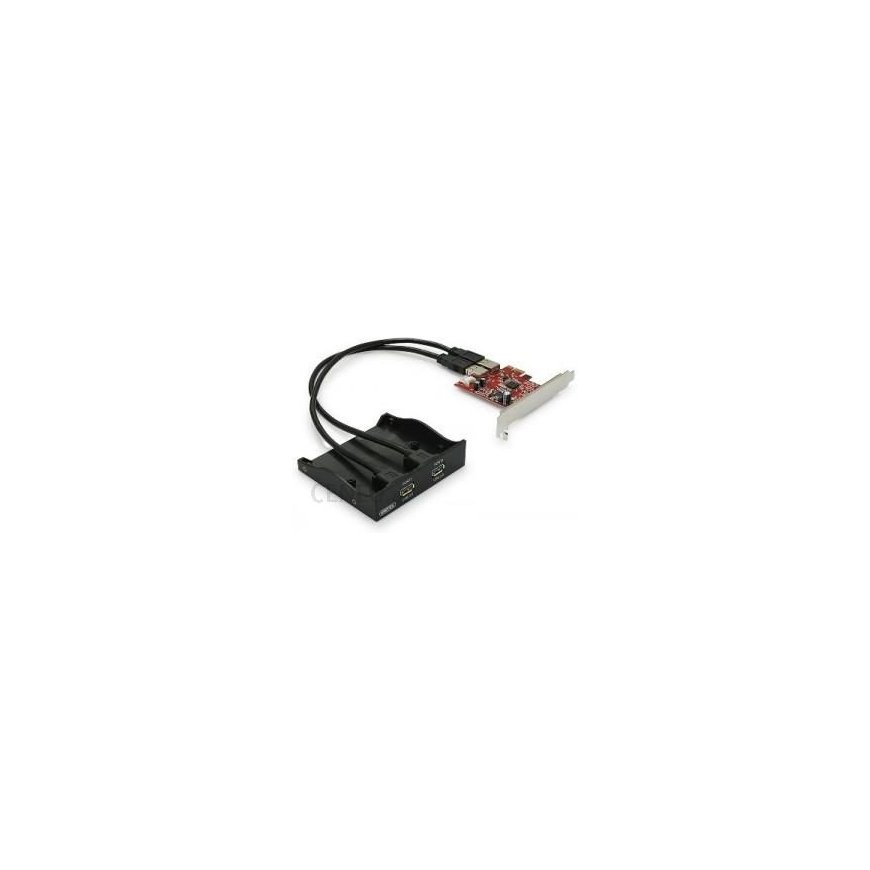 Kontroler PCI-E Unitek 2xUSB 3.0 do zatoki 3,5" – 2