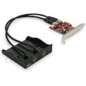 Kontroler PCI-E Unitek 2xUSB 3.0 do zatoki 3,5" Kontroler PCI-E Unitek 2xUSB 3.0 do zatoki 3,5"