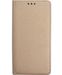 Etui Smart Magnet book iPhone 12 mini złoty|gold
