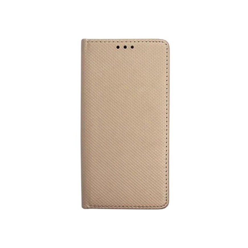 Etui Smart Magnet book iPhone 12 mini złoty|gold