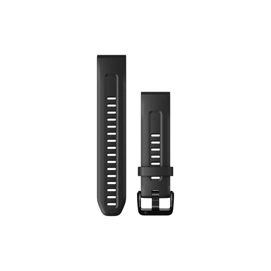 Garmin QuickFit 20 Grupa Melns Silikons