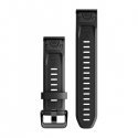 Garmin QuickFit 20 Grupė Juoda Silikonas Garmin QuickFit 20 Grupė Juoda Silikonas