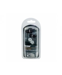 Vakoss LT-437EX headphones/headset Wired In-ear Music Black