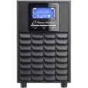 PowerWalker VFI 2000C LCD UPS-virtalähde Taajuuden kaksoismuunnos (verkossa) 2 kVA 1600 W 4 AC-pisto