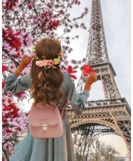 Beldizart Diamond painting with frame "Spring in Paris" 40*50 cm DP005