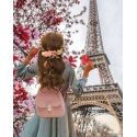 Beldizart Diamond painting with frame "Spring in Paris" 40*50 cm DP005 Beldizart Diamond painting with frame "Spring in Paris" 40*50 cm DP005