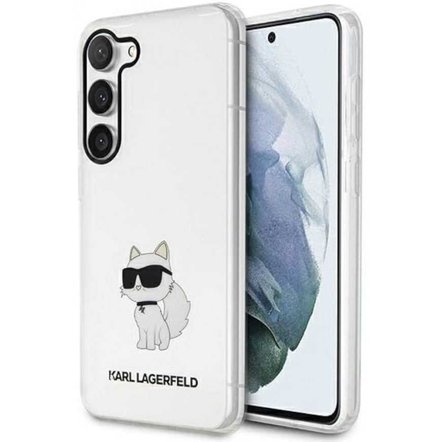 Karl Lagerfeld KLHCS23MHNCHTCT S23+ S916 transparent hardcase Ik